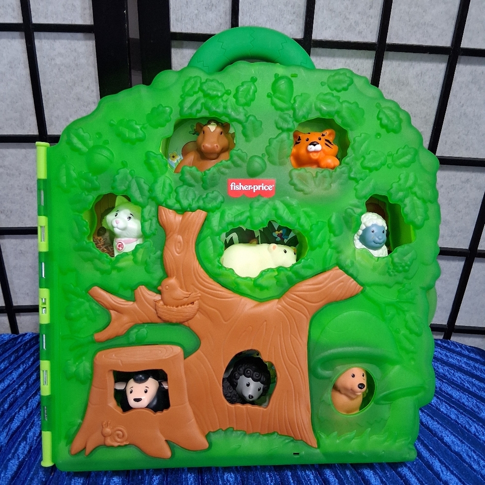 Fisher-Price Green Animal Adventure Playset